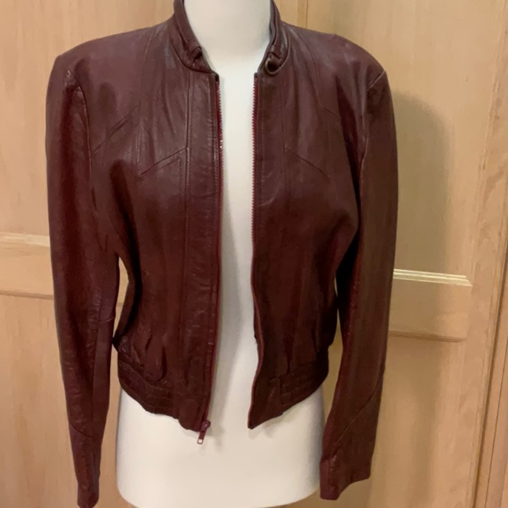 Members Only Leather Jacket - image 8